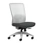 Union & Scale Workplace2.0™ Fabric Task Chair, Iron Ore, Adjustable Lumbar, Armless, Synchro-Tilt w/ Seat Slide Control (53505)
