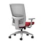 Union & Scale Workplace2.0™ Fabric Task Chair, Cherry, Adjustable Lumbar, 2D Arms, Synchro-Tilt with Seat Slide (53473)
