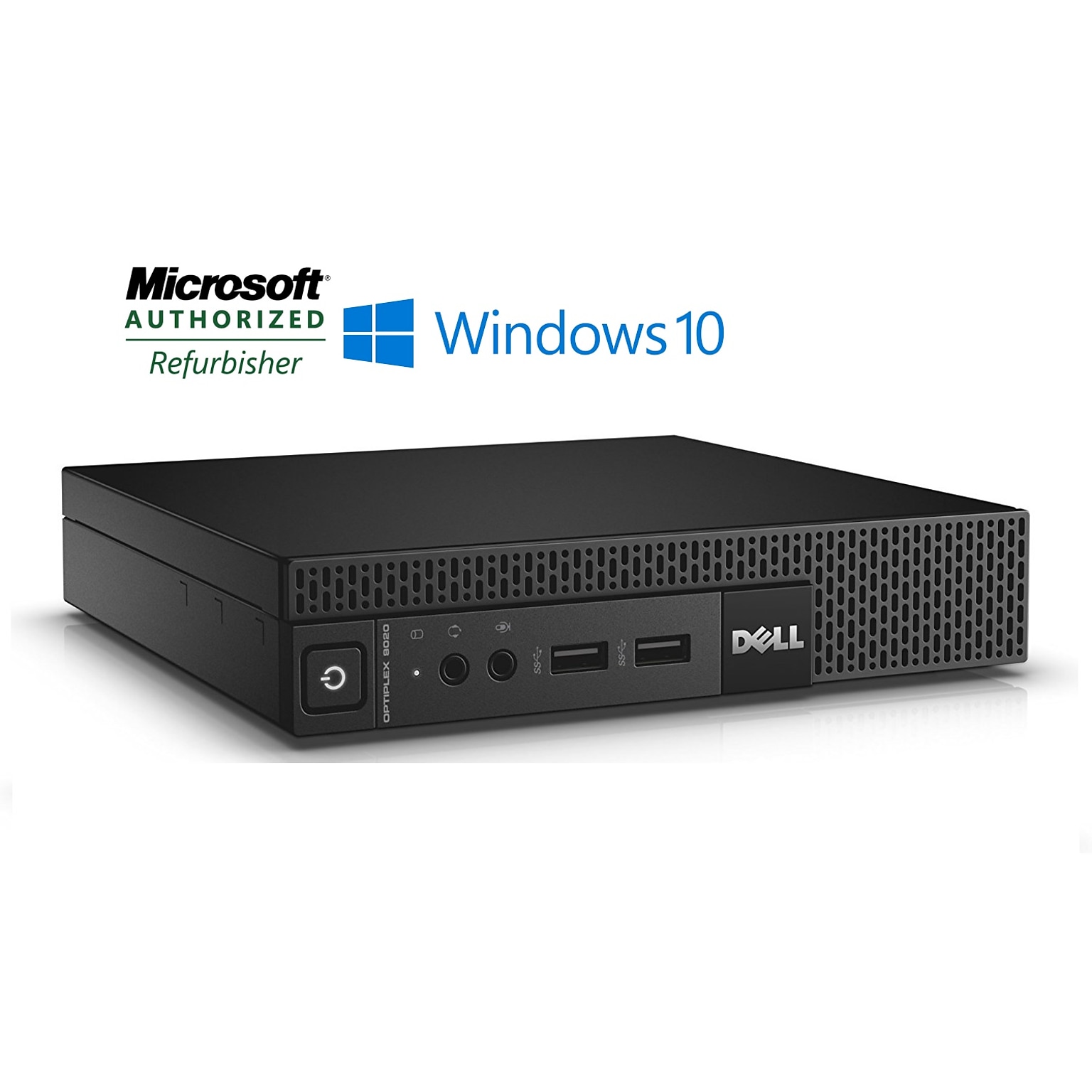 Dell OptiPlex 9020 micro desktop computer Intel i3-4160t 3.1ghz 8GB RAM 256GB solid state Hard Drive, Refurbished