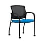 Union & Scale Workplace2.0™ Fabric Guest Chair, Cobalt, Integrated Lumbar, Fixed Arms, Stationary Seat Control (53705)
