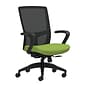 Union & Scale Workplace2.0™ Fabric Task Chair, Pear, Integrated Lumbar, Fixed Arms, Synchro-Tilt w/ Seat Slide Control (53634)