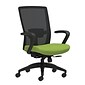 Union & Scale Workplace2.0™ Fabric Task Chair, Pear, Adjustable Lumbar, Fixed Arms, Synchro-Tilt w/ Seat Slide Control (53633)