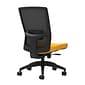 Union & Scale Workplace2.0™ Fabric Task Chair, Goldenrod, Adjustable Lumbar, Armless, Synchro-Tilt w/ Seat Slide Control (53619)