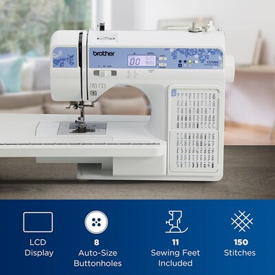 Brother Computerized Sewing Machine (CS7205)