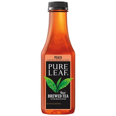 Pure Leaf Peach Tea, 18.5 oz., 12/Carton (PEP28621)