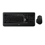 Logitech Wireless Keyboard and Mouse Combos Combo, Black (920-008872)
