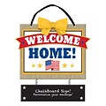Amscan Patriotic Welcome Home Sign Chalkboard, 2/Pack (241729)