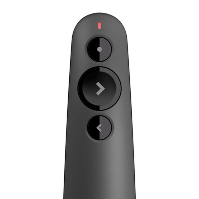 Logitech R500 Laser Presentation Remote, Gray (910-006518)