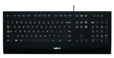 Logitech K280e Pro Wired Keyboard, Black (920-009066)