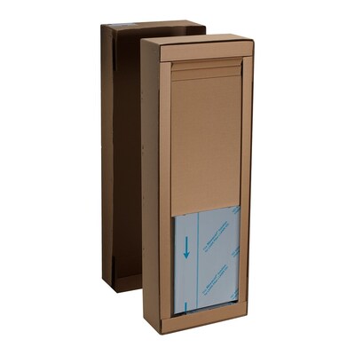 GP PRO™ Recessed California Building Code Compliant Trash Receptacle for 12" Cavaties, Stainless (59453)