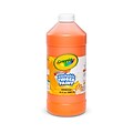 Crayola® Washable Fingerpaint 32oz Orange (55-1332-036)