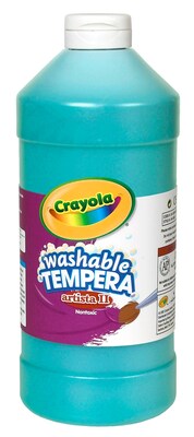 Crayola® Premier Tempera Paint 32oz Turquoise Blue (54-1232-048)