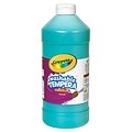 Crayola® Premier Tempera Paint 32oz Turquoise Blue (54-1232-048)