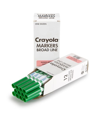 Crayola Broad Line Washable Markers, Classpack Bulk Markers, Pack of 2, 200  Count in each pack.