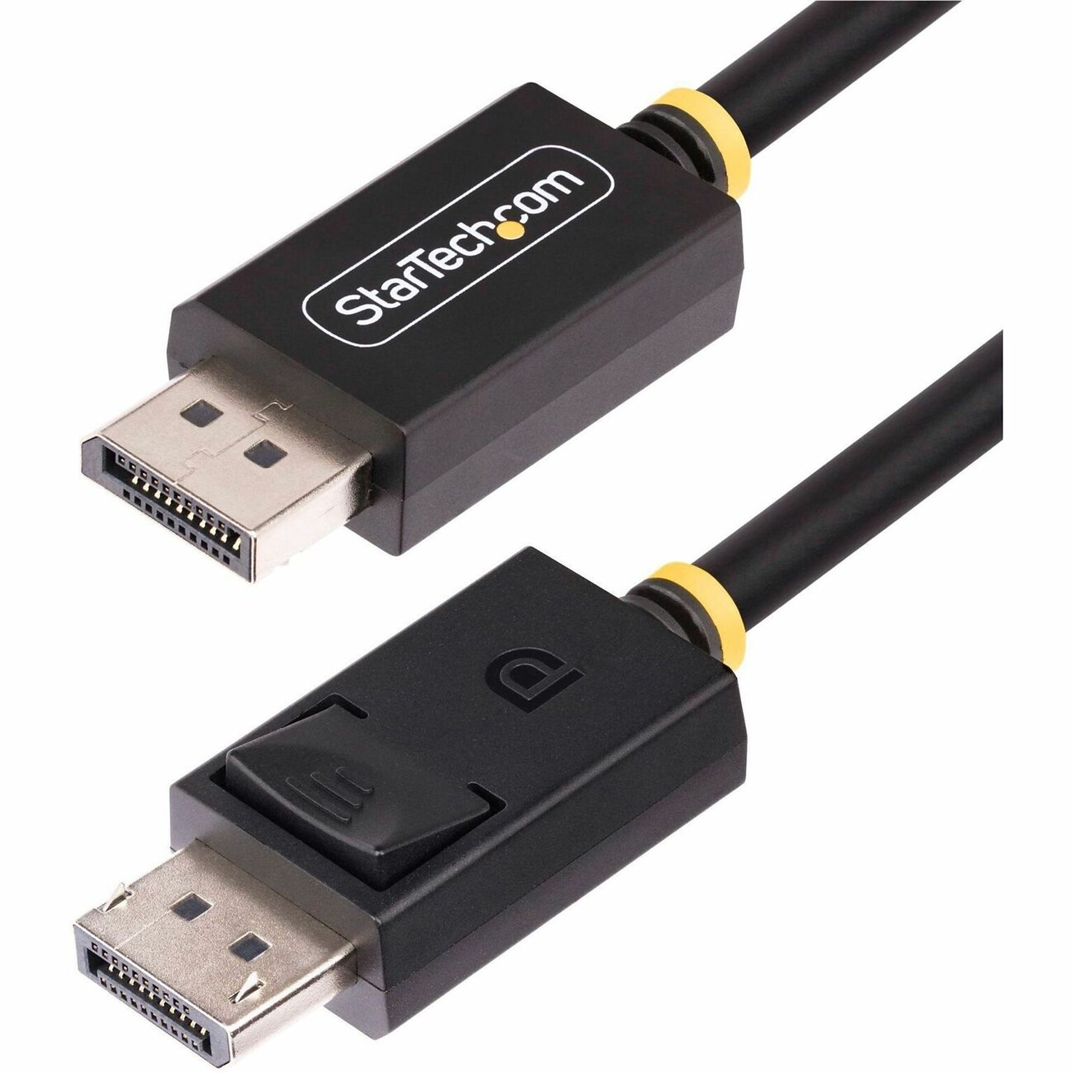 StarTech 6 ft. DisplayPort to DisplayPort Cable, Male, Black, Male to Male, Black (DP21-6F-DP40-CABLE)