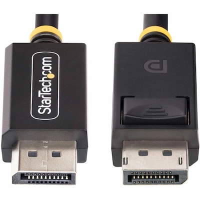 StarTech 6 ft. DisplayPort to DisplayPort Cable, Male, Black, Male to Male, Black (DP21-6F-DP40-CABLE)
