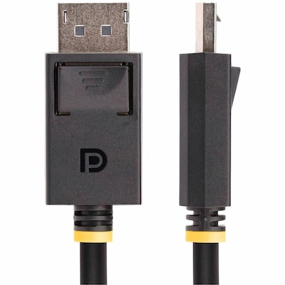 StarTech 6 ft. DisplayPort to DisplayPort Cable, Male, Black, Male to Male, Black (DP21-6F-DP40-CABLE)