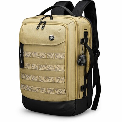 SwissDigital BERG Laptop Backpack, Large, Dark Khaki (SD1647-23)