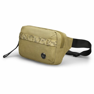 Swissdigital Design BERG Dark Khaki Dragon Dance Cordura Sling Bag, 2l (SD9521-74)