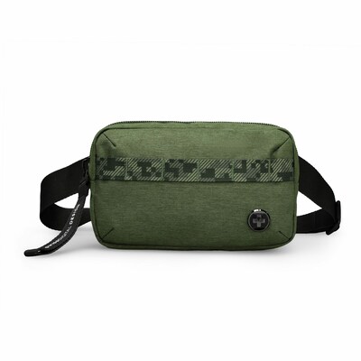 Swissdigital Design BERG Dark Green Dragon Dance Cordura Sling Bag, 2l (SD9521-23)