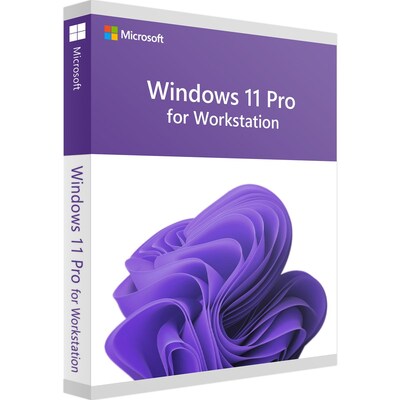 Microsoft Windows 11 Pro 64-bit License, For Workstations (HZV-00102	)