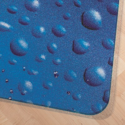 Floortex Colortex Floor Mat, 36" x 48", Multi-colored Polycarbonate (229220ECDR)