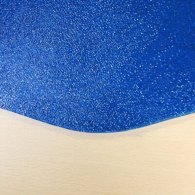 Floortex 9Mat Hard Floor Gaming Chair Mat, 38" x 39", Blue Polycarbonate (FC121001009RBL)