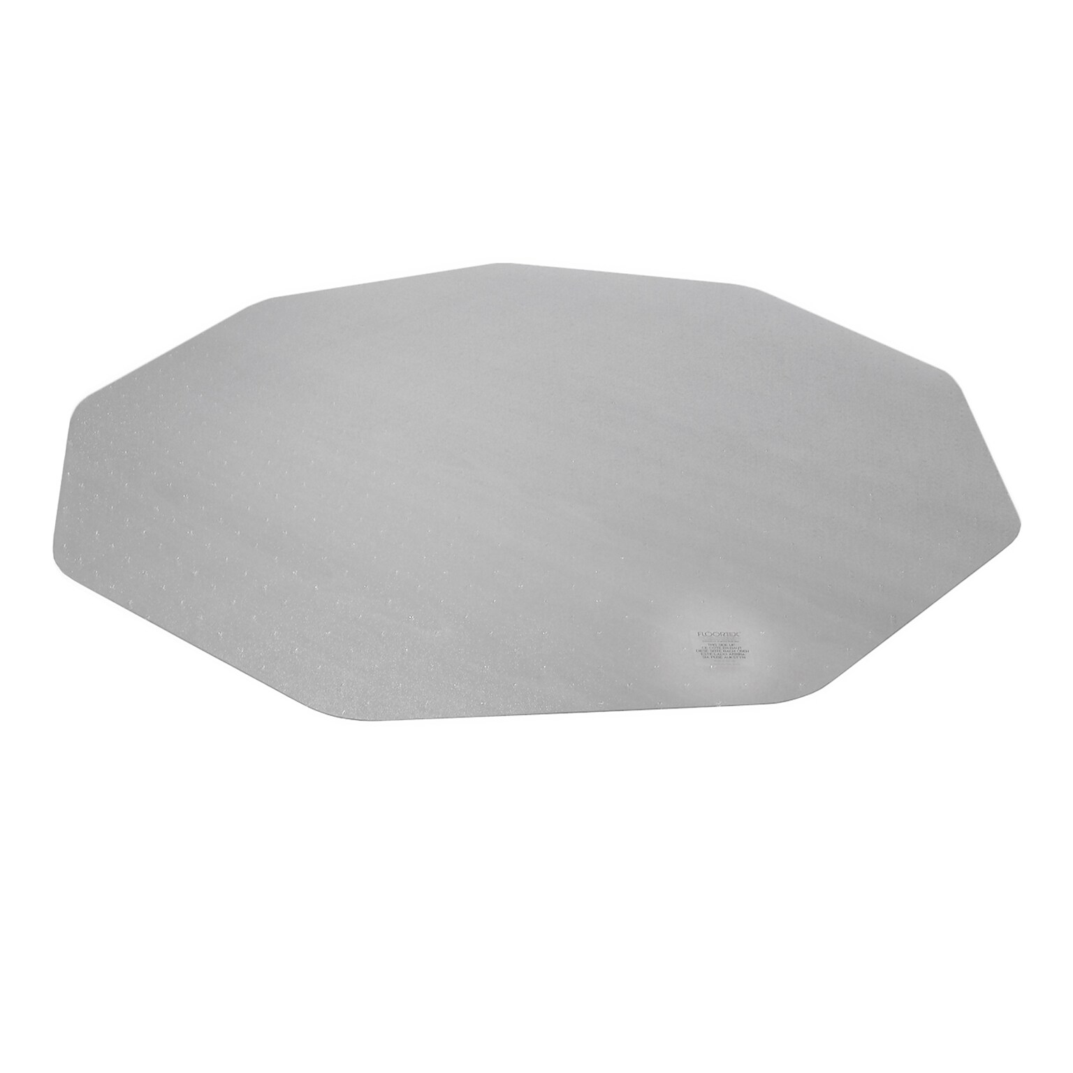 Floortex Cleartex 9Mat Hard Floor Chair Mat, 38 x 39, Clear Polycarbonate (FC121001009R)