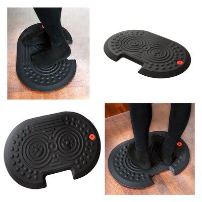 Floortex AFS-TEX 2000X Active Anti-Fatigue Mat, 32" x 20", Black (FCA22032XBK)