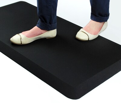Floortex AFS-TEX 3000 Active Anti-Fatigue Mat, 39" x 20", Black (FCA32039BM)