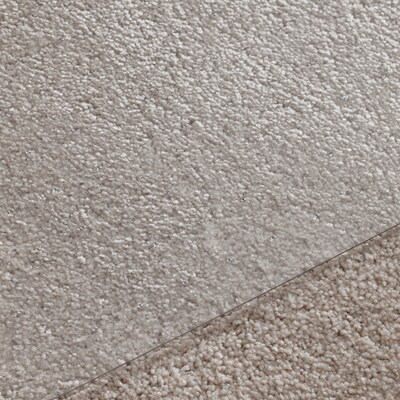 Floortex Ultimat Cleartex Carpet Chair Mat, 39 x 49", Designed for Medium-Pile Carpets, Clear Polycarbonate (119923SR)
