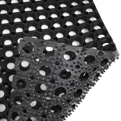 Floortex Doortex Octomat Heavy Duty Outdoor Entrance Mat 40"x60" Black(FR4101522OCBK)