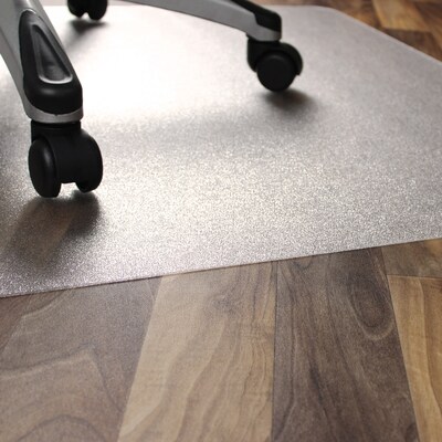 Floortex Ecotex BioPlus Hard Floor Chair Mat, 29 x 47, Clear Bio Based Polycarbonate (NCCMFLBS0001