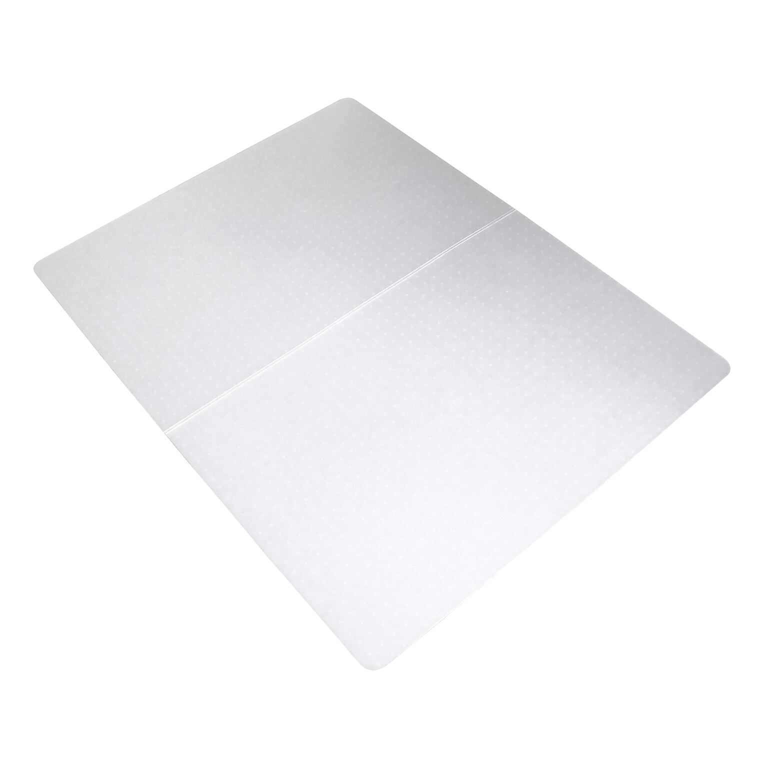 Floortex Revolutionmat Carpet Chair Mat, 45 x 53, Designed for Low-Pile Carpet, Translucent Polypropylene (NCMFLLGC0003)