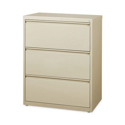 Alera Commercial 3-Drawer Lateral File Cabinet, Letter/Legal Size, Lockable, 40.25H x 30W x 18.62