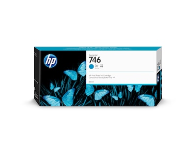HP 746 Cyan Standard Yield Ink Cartridge (P2V80A)