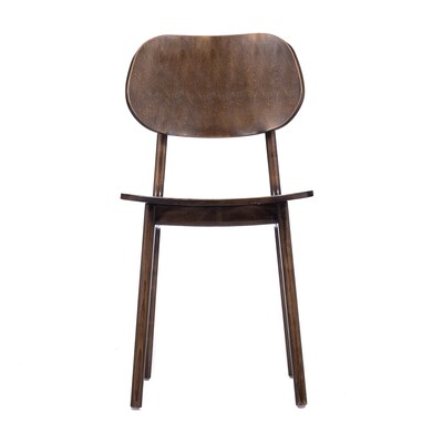 Flash Furniture Verona Contemporary Solid Wood Dining Chair, Antique Copper (XUCH103673ACP)