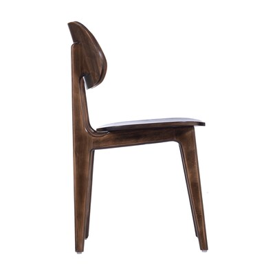 Flash Furniture Verona Contemporary Solid Wood Dining Chair, Antique Copper, 2/Pack (2XUCH103673ACP)