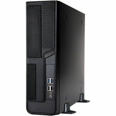 In Win BL Series Micro ATX Mini-Tower Computer Case, Black (BL040.FF300TB3F)