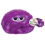 Inkology Fluffles Purple Plush 2 Piece Pouch and Key Chain Set, 8 x 6, 12 Pack (6350)