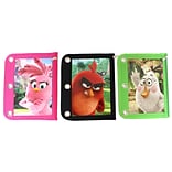 Angry Birds Binder Pencil Pouch, Assorted, 10.5 x 8.25, 6 Pack (7586)