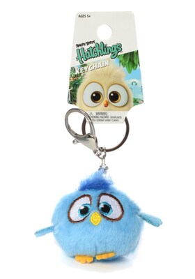 Angry Birds Hatchlings Key Chains, Assorted, 2" x 2", 12 Pack (774-6)