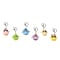 Angry Birds Hatchlings Key Chains, Assorted, 2 x 2, 12 Pack (774-6)