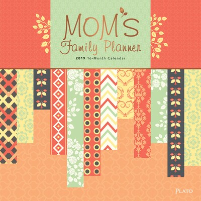 2019 Brown Trout 12 x 12 Moms Family Planner Monthly Square Wall Calendar, Planning Organization Family (9781465076083)
