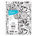 2019 Brown Trout 6 x 7.75 Ebony and Ivory Weekly Desk Planner, Black and White Art Design (9781465079497)