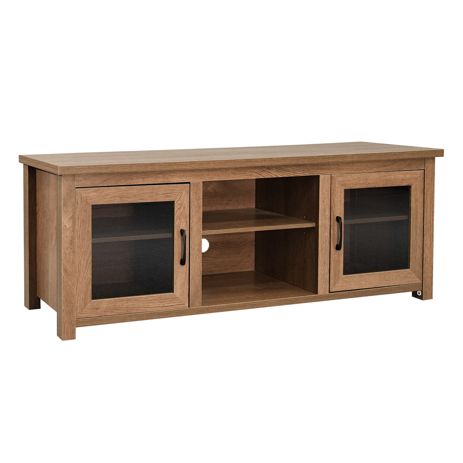 Flash Furniture Sheffield Classic TV Stand, Screens up to 80, Walnut (GCMBLK65WAL)