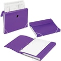 Samsill® DUO 1 3-Ring 2-in-1 Organizer Binder, Orchid (10137S)