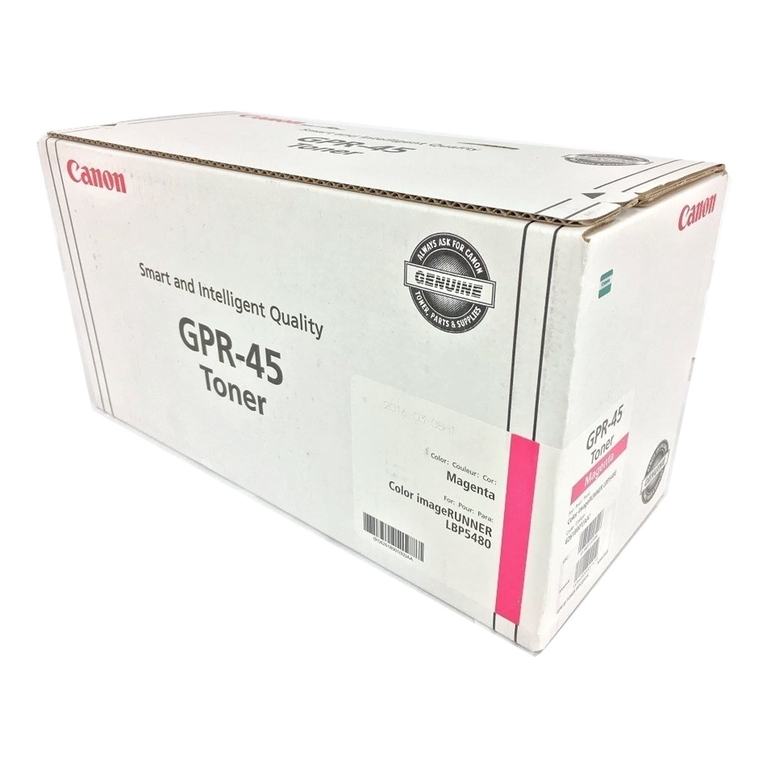 Canon GPR-45 Magenta Standard Yield Toner Cartridge (CNM6261B001AA)
