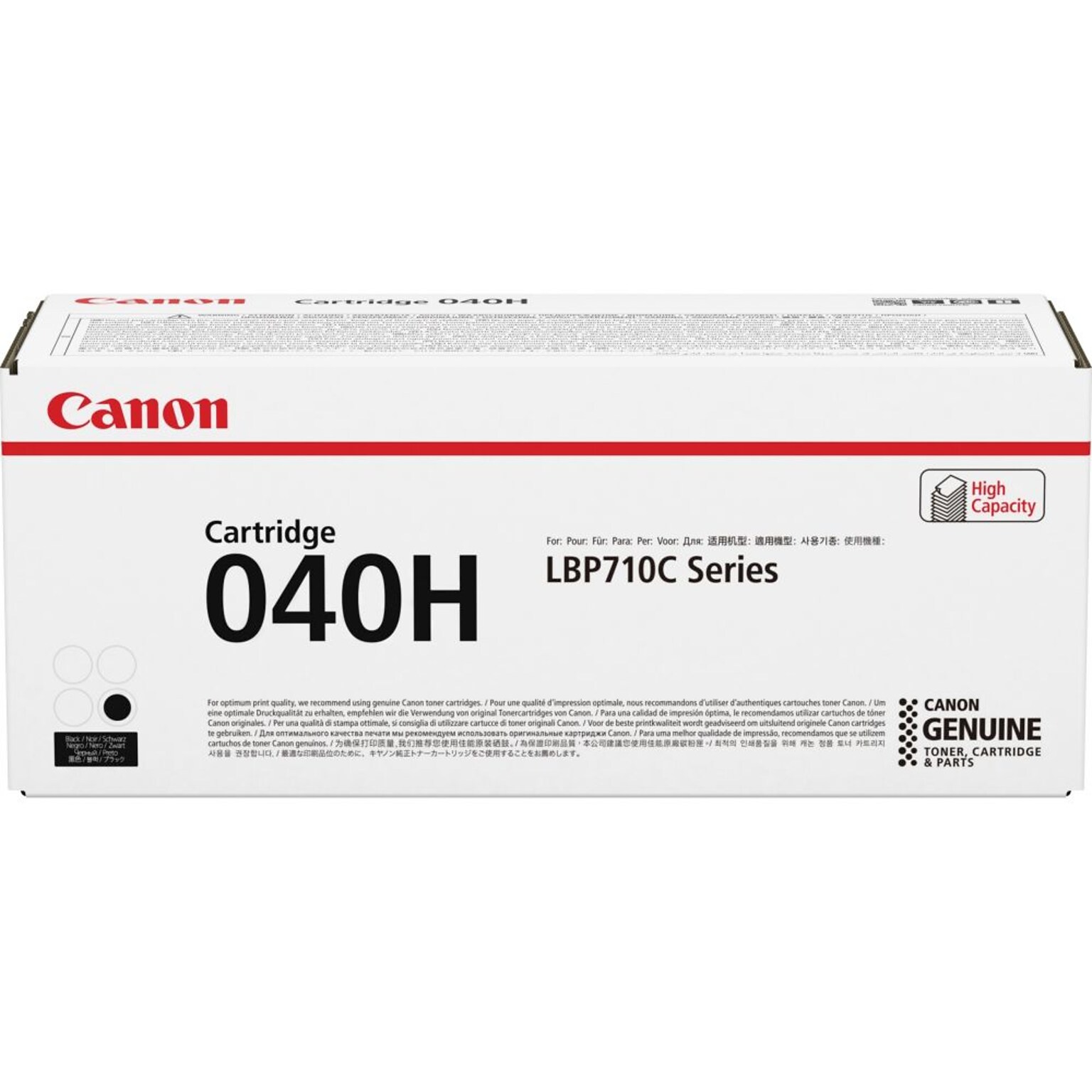 Canon 040 Yellow Standard Yield Toner Cartridge, Prints Up to 5,400 Pages (CNM0454C001AA)