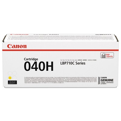 Canon 040H Yellow High Yield Toner Cartridge (CNM0455C001AA)